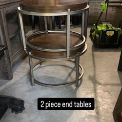 2 Piece End Tables