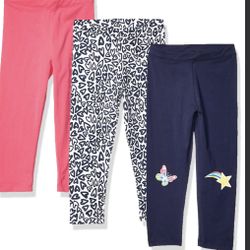 3 Pack Kids Leggings XL 