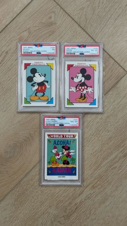 Disney Collector Cards PSA