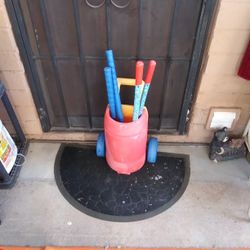 Free Little Tykes Golf Bag And 4 Clubs
