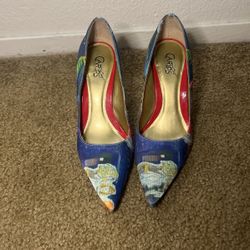 Carlos Santana Pop Art Heels Pumps