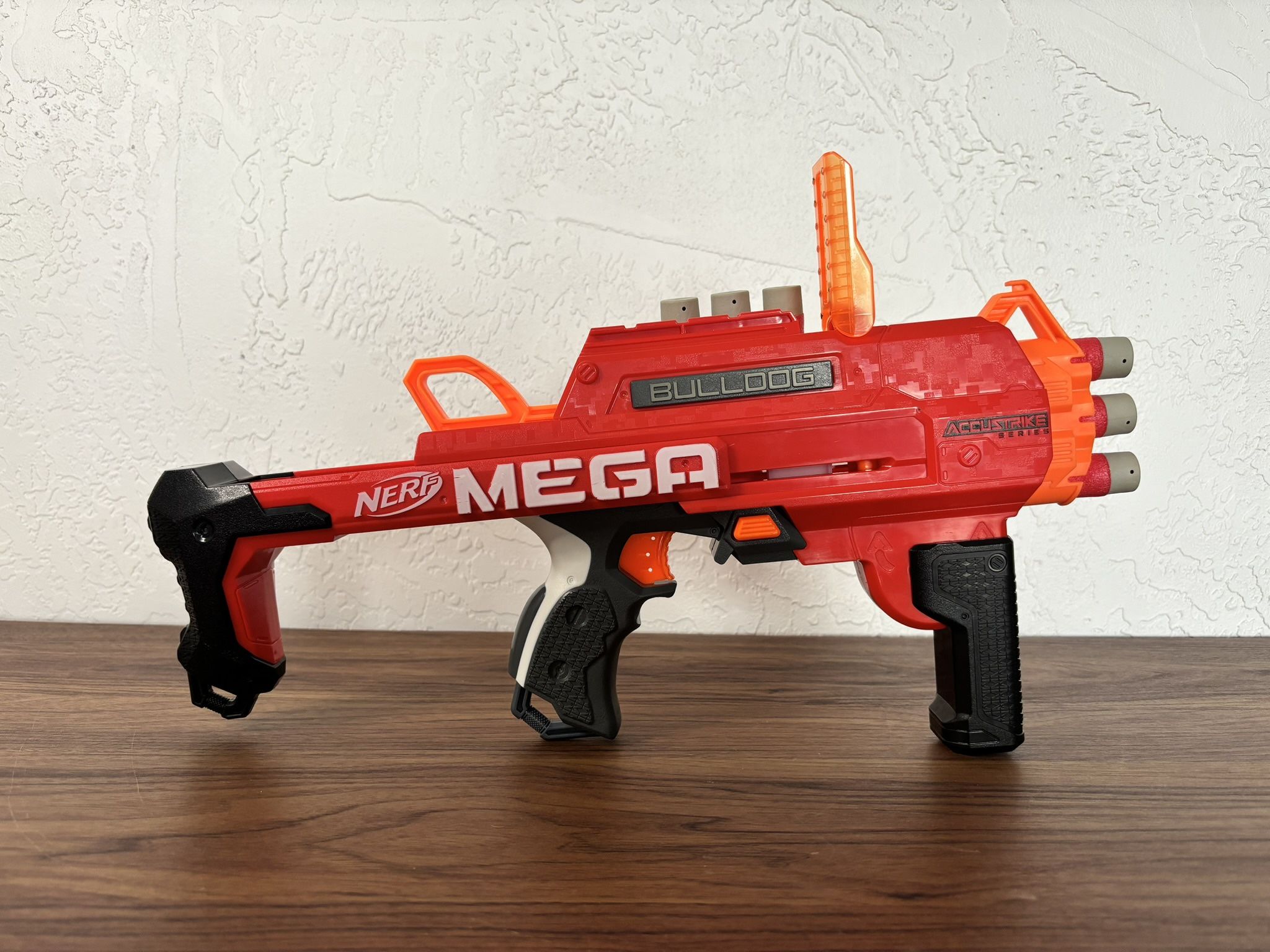 Nerf Mega Accustrike Series Bulldog, Collapsable