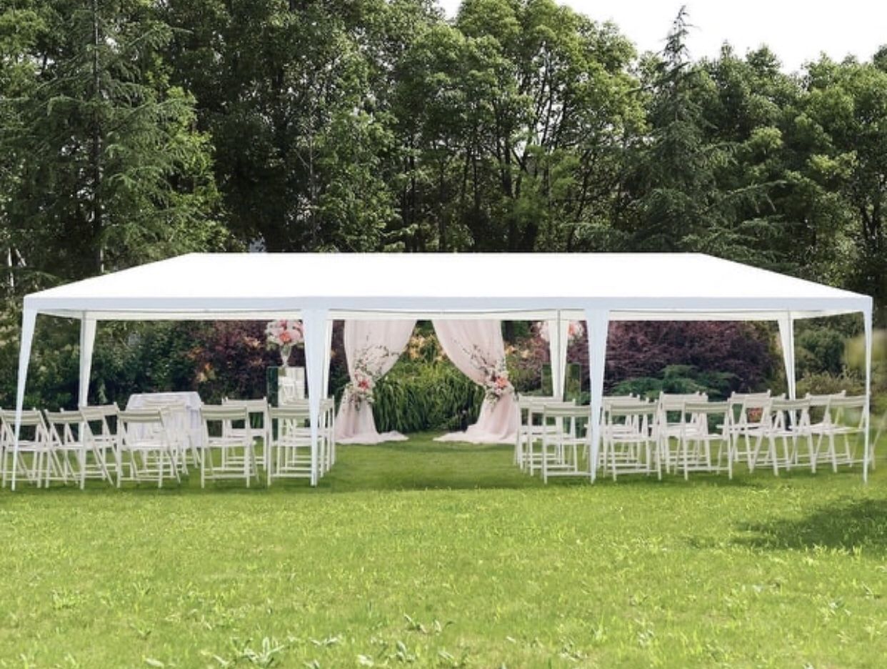 10x30 feet 8 walls 2 doors Gazebo Canopy Tent for weddings parties bbq restaurants outdoor festivities