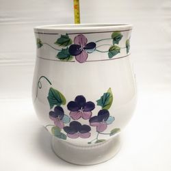 Large Violet Flower Vase