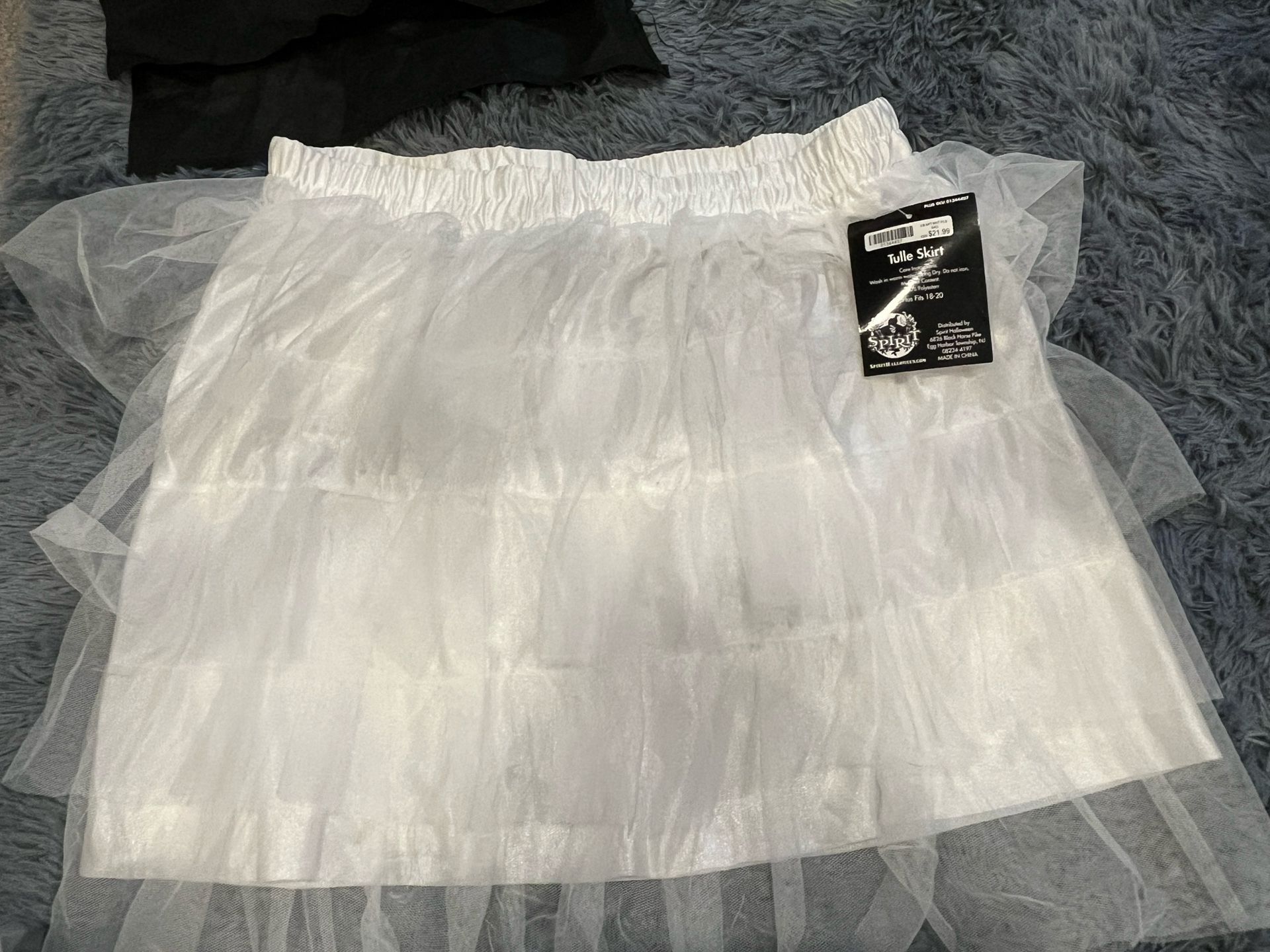 Spirit Halloween Tulle Skirt Plus Size