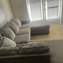 Gray 3 Piece Sectional 