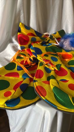 Accessories for clown wig / peluca accesorios para payazo