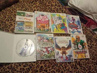 Wii  games lot of 8
