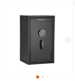 NEW IN BOX Shop MAXSafes 2.0 cu. ft. Fireproof and Waterproof Safe with Electronic Digital Key Pad Access in Black