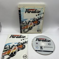 Burnout Paradise Sony PlayStation 3 PS3 Game with Manual CIB tested Authentic 
