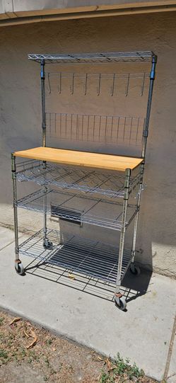 Kitchen metal shelf