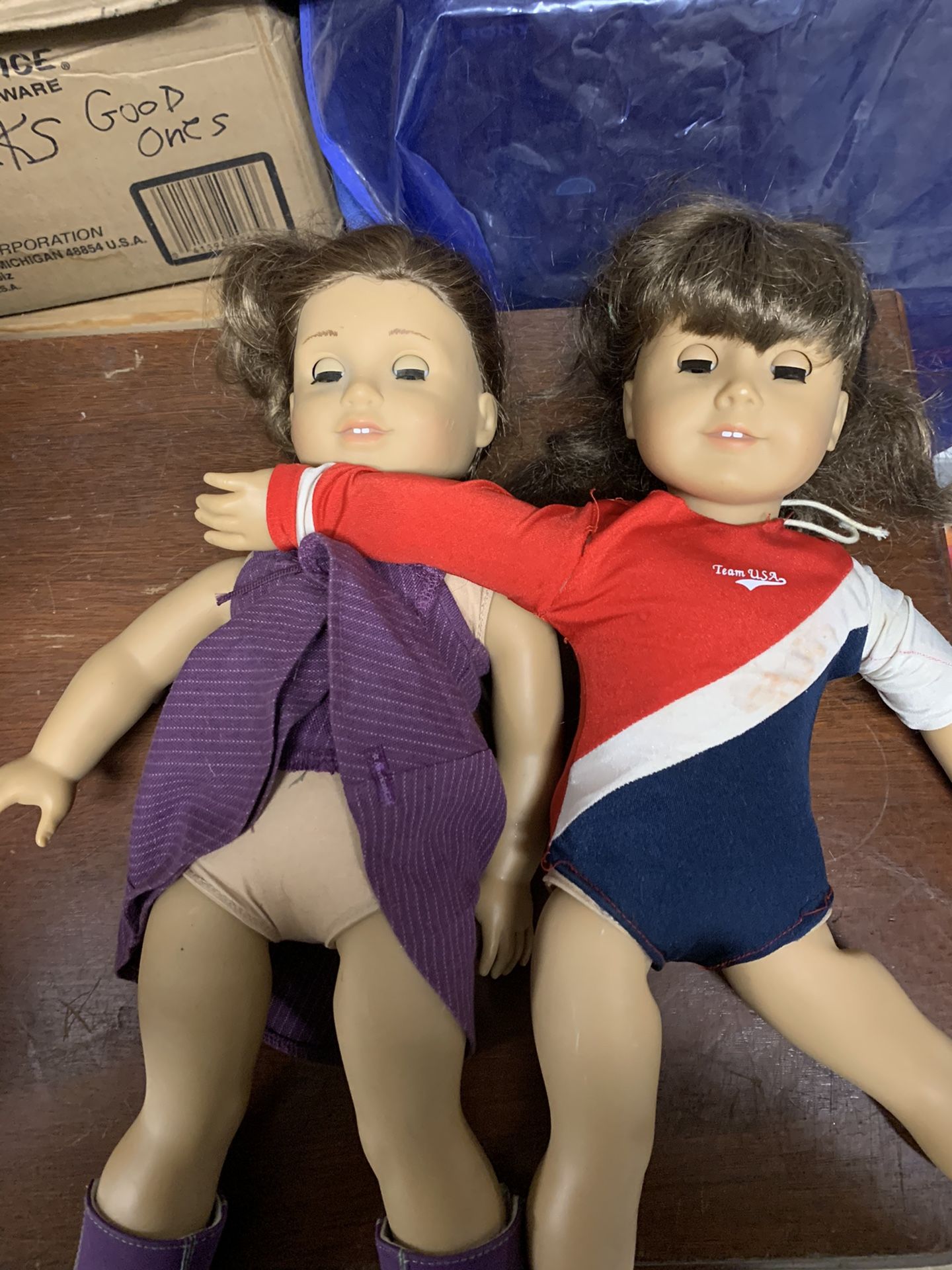 American girl dolls