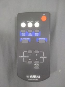 YAMAHA REMOTE CONTROL FSR60 W Y57800