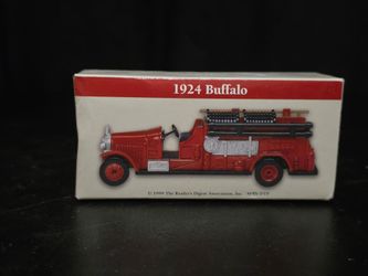 1924 Buffalo Fire Truck Diecast Model Reader’s Digest Collectible w Box