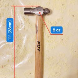 New 8 oz FOY brand round-head hammer