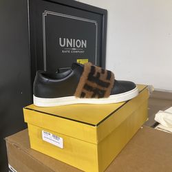 Black Fendi sneakers