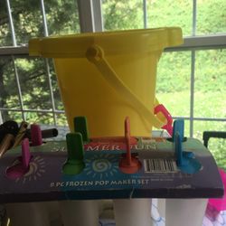 Dolphin Float,pop sickle Set,pail & Shovel  All New  