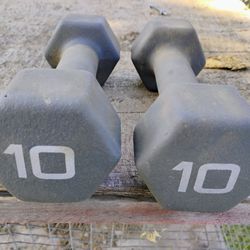 10 Pounds Dumbells