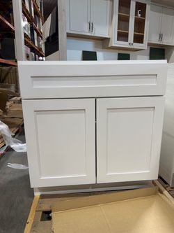 33" kitchen base cabinet