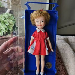 Vintage Penny Brite  1963/64 Doll W Case And Book