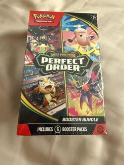 Pokémon TCG Mega Evolution Perfect Order Booster Bundle