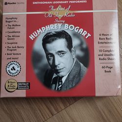 Best of Humphrey Bogart Old Time Radio Spirits Audio Tapes 6 Hour Unused Unedited
