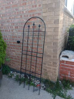 58" X20" Brand New Set of two pieces metal Trellis