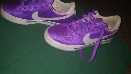Purple Nike size 10