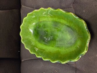 Ceramic  platter vintage usa