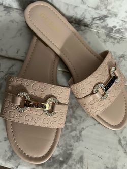 New size 10 woman Guess bling sandals