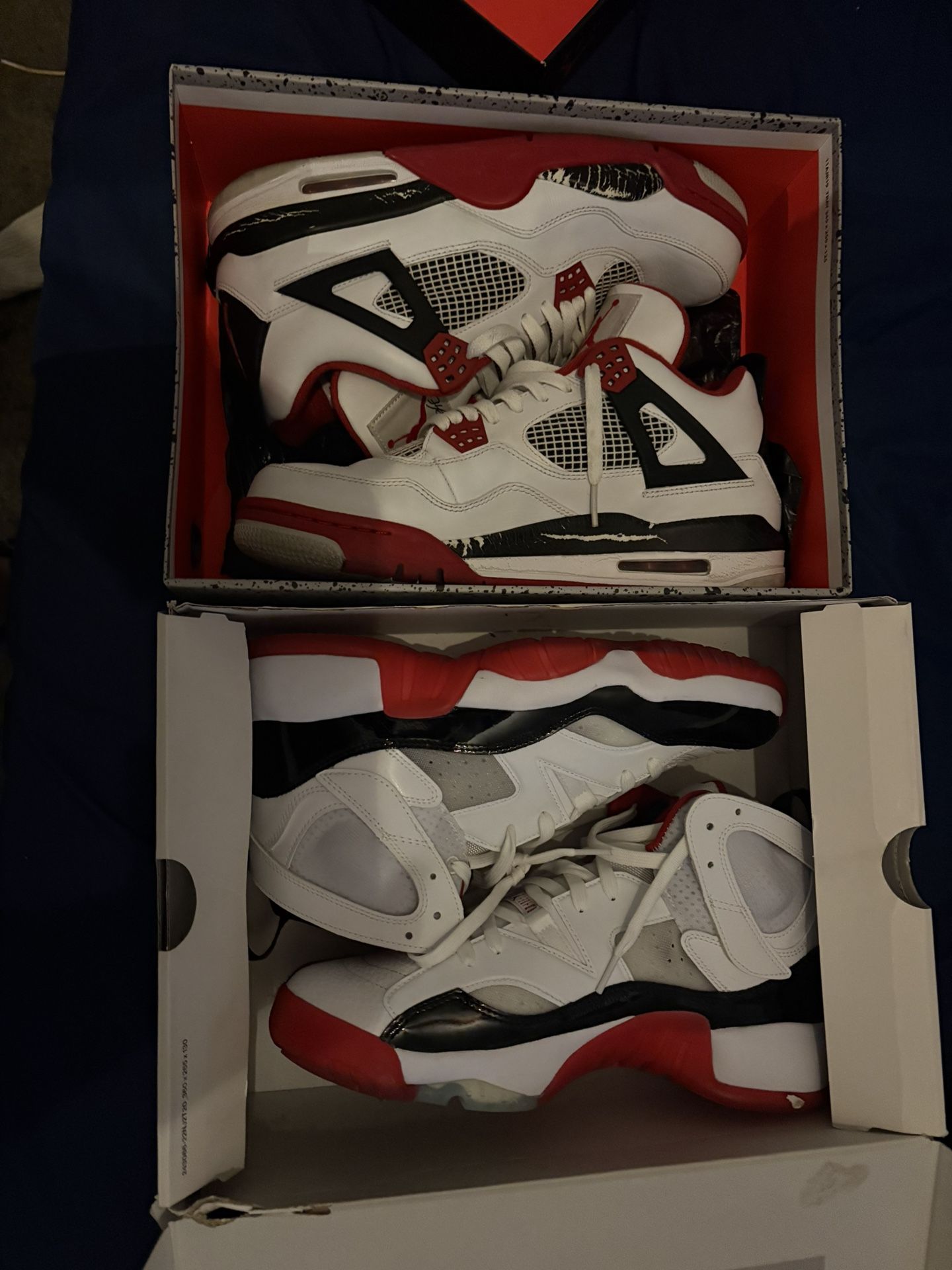 Jordan Fire Red 4 / Jordan Two Way 