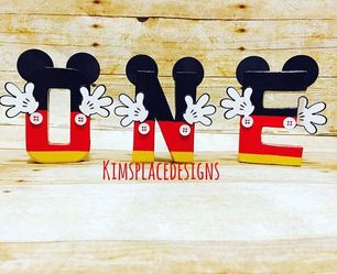 Mickey Mouse Personalized Birthday Party Decoration