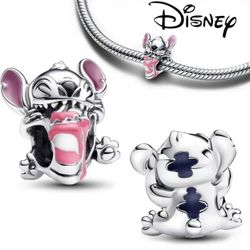 Disney’s Stitch With Cake Sterling Silver Charm