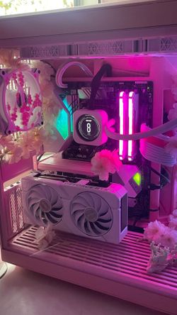 Custom Pink & White Gaming PC – Excellent Condition – Local Pickup Only