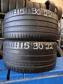 315/30/22 Pirelli Used Tires 