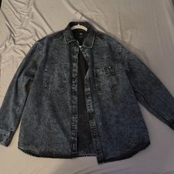Vans Acid Wash Denim Jacket Medium