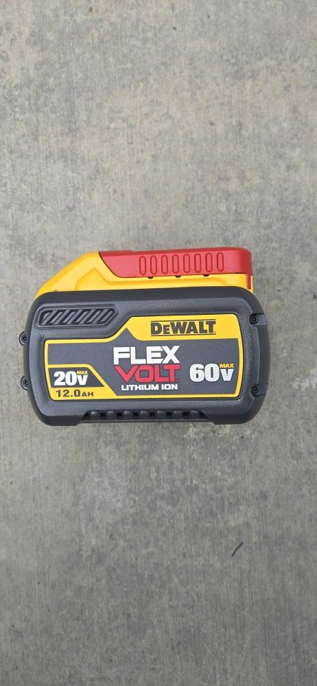 Dewalt 60v Flexvolt Battery Ah Brand New