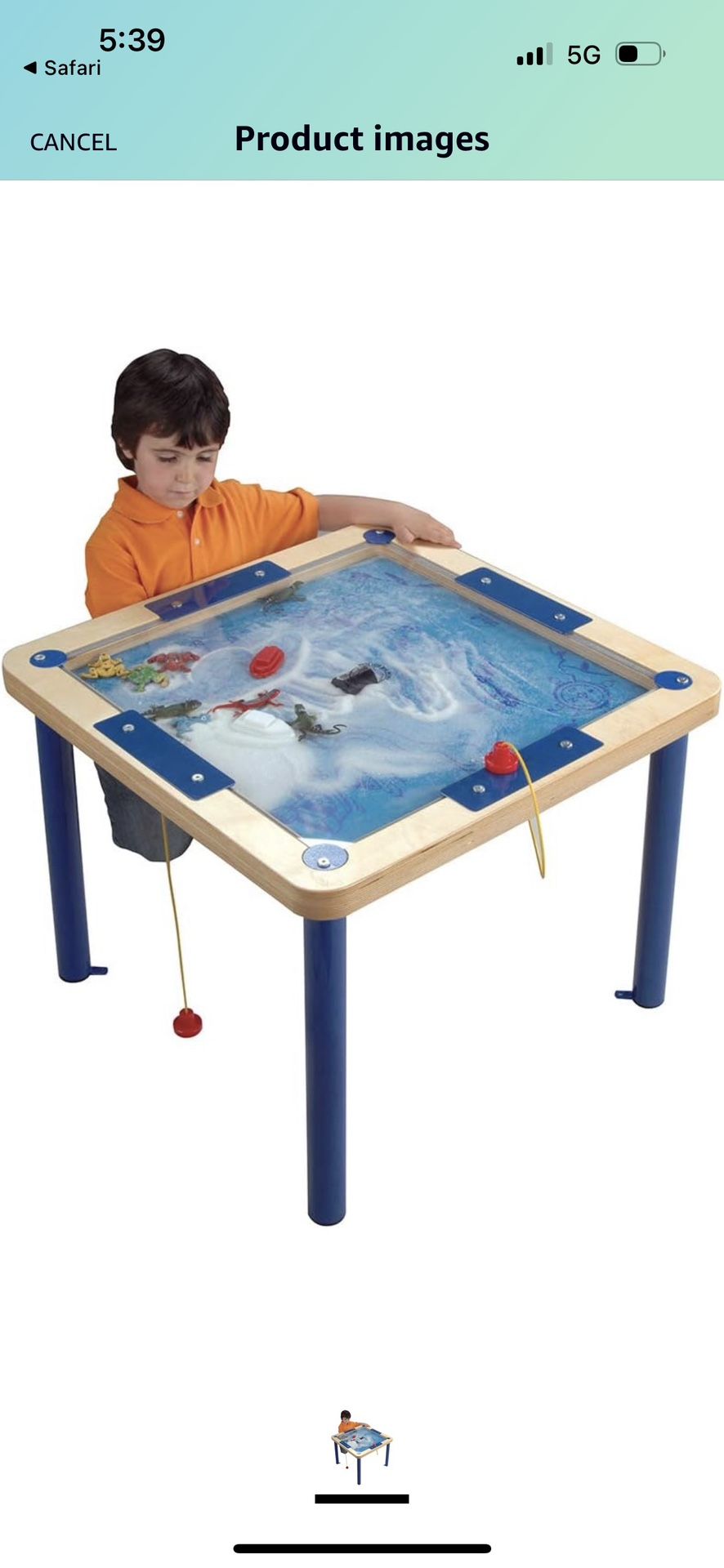 Magnetic Sand play Table
