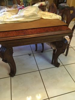 dinning table and 6 chairs from Spain. $600 OBO