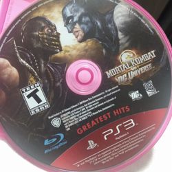 Vintage PlayStation 3 Mortal Kombat Versus DC Universe Game