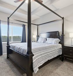 king Sz canopy bed 4