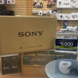 Sony FX3 Cinema Camera