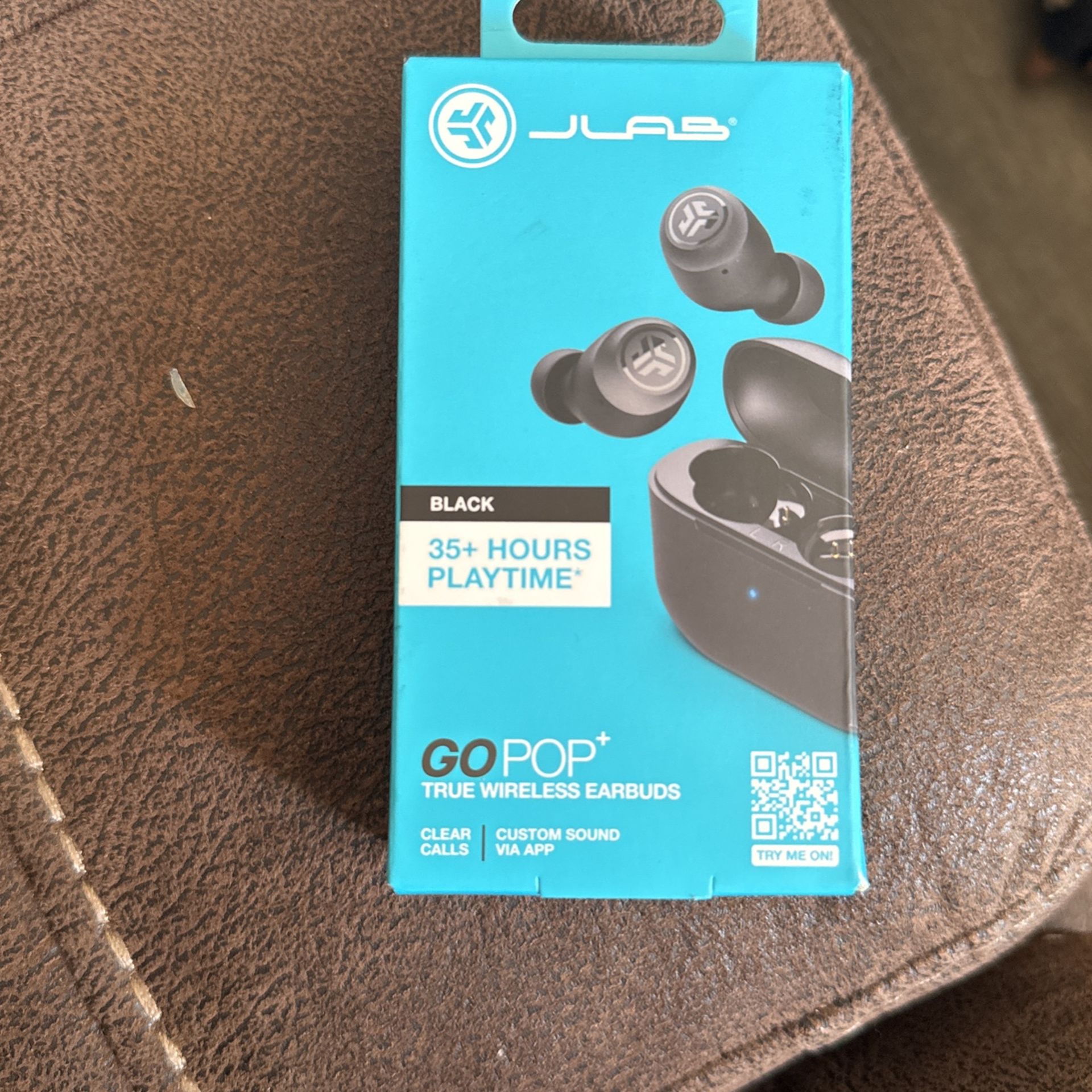 JLAB Black Go Pop Wireless