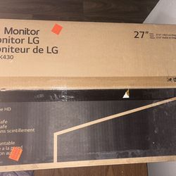 LG 27" Class Full HD IPS LED Monitor with Radeon FreeSync™️               3 Months Old available In Best Condition 