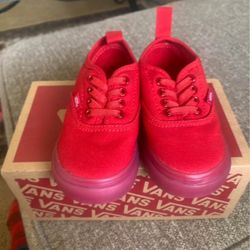 Red Vans 