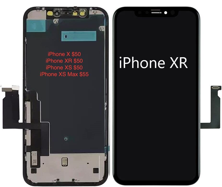 iPhone X screens iPhone XR iPhone XS iPhone XS Max