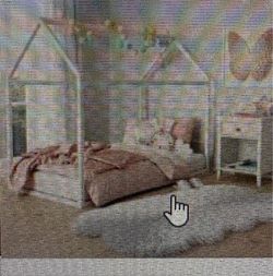 House bed twin size never been open