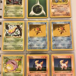 8 Shadowless & a 1st Edition Pokemon Cards in Excellent Condition Lot #1
