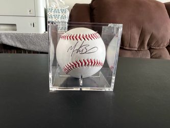 MOOKIE BETTS SIGNED LOS ANGELES LA DODGERS AUTOGRAPHED BASEBALL W/COA 17-3