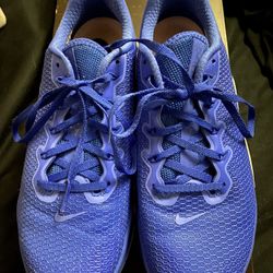 Blue Nikes